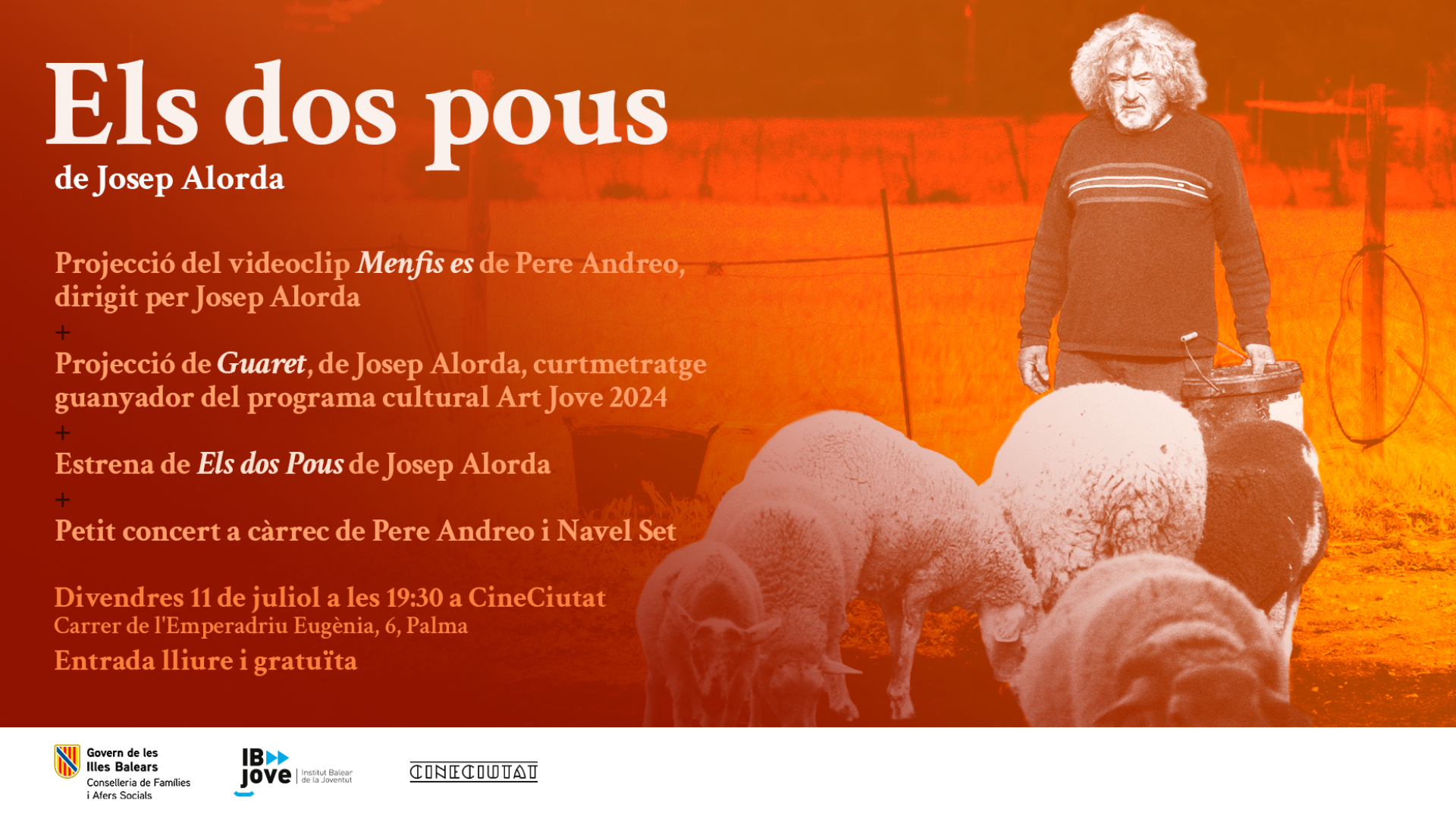 Presentation of the short film 'Els dos pous' by Josep Alorda