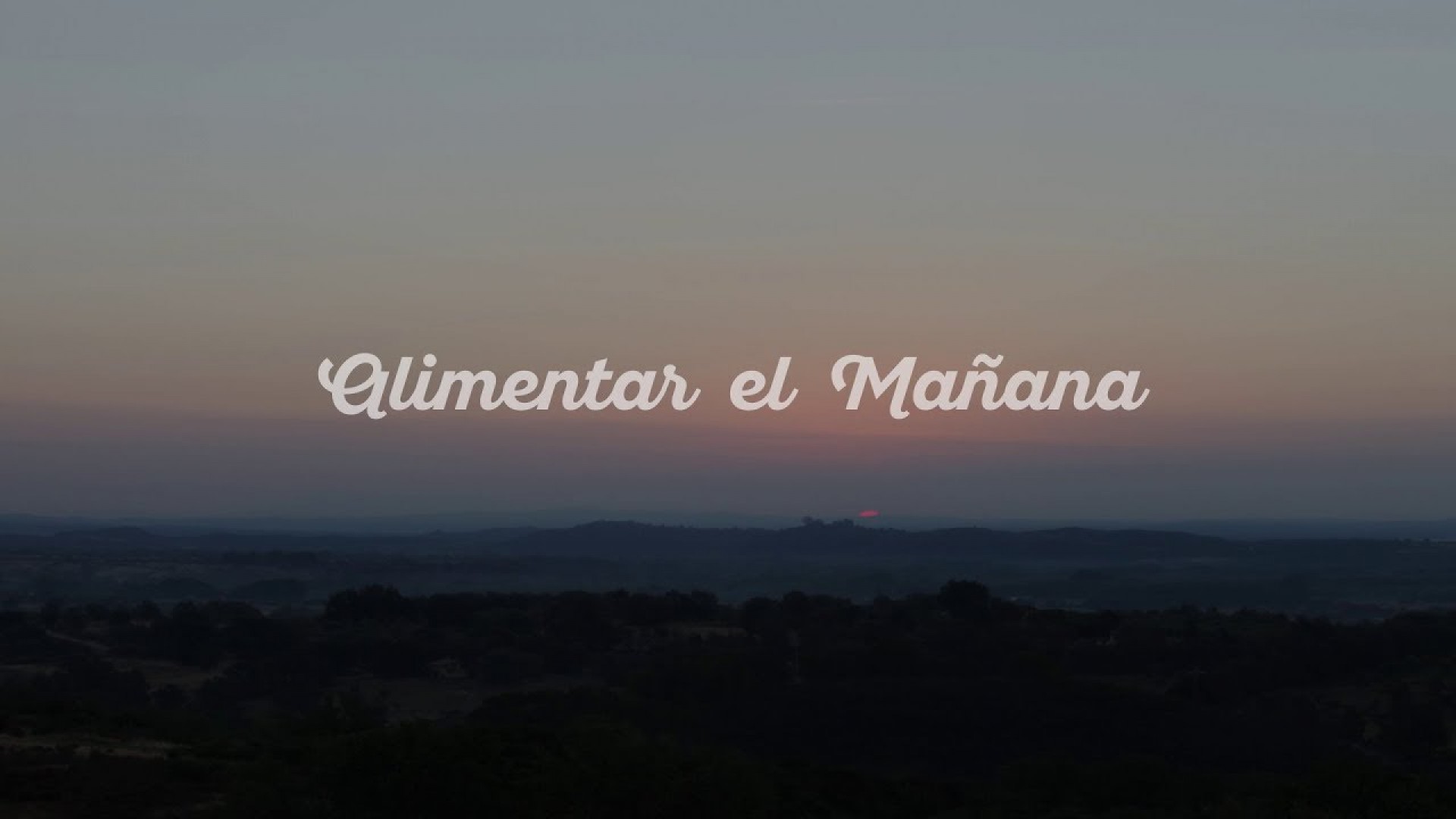 Alimentar el mañana