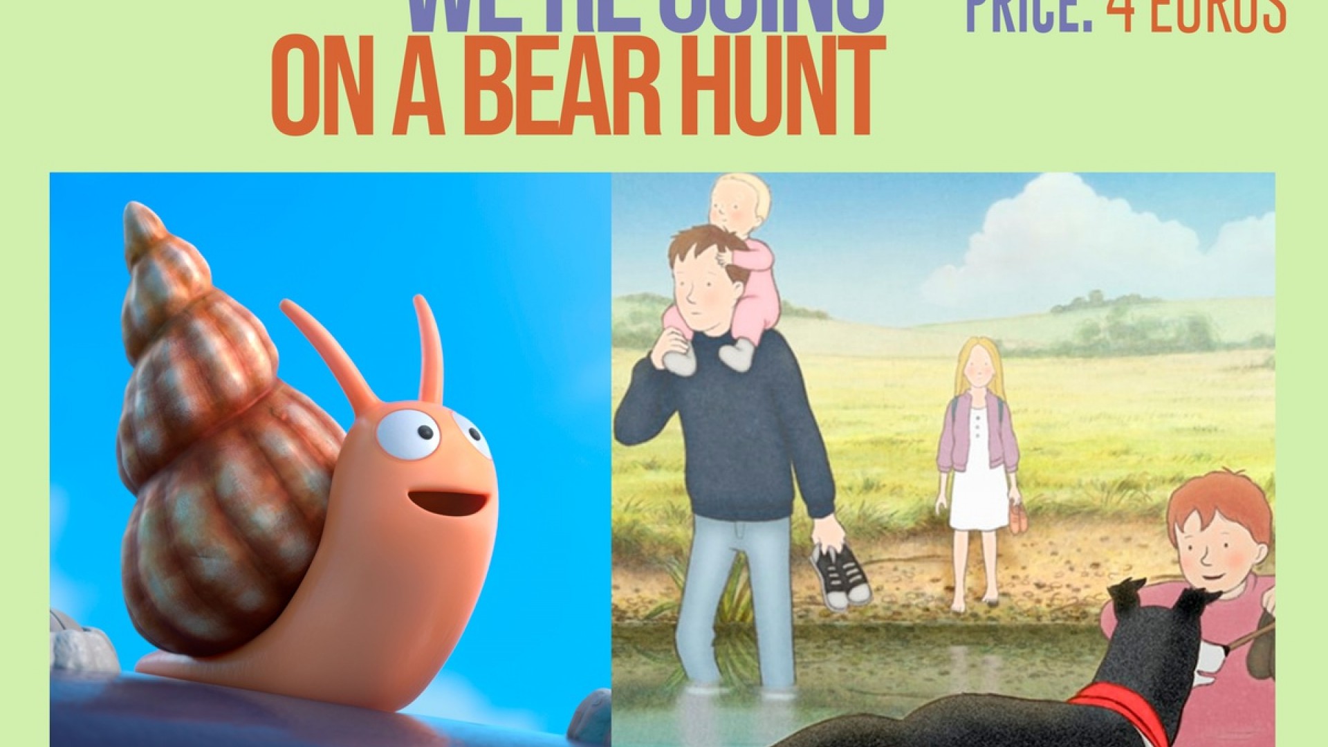 CineCiutatKids: Snale and the whale + We're going on a bear hunt