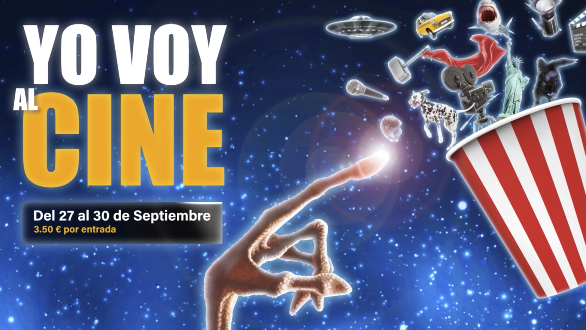 Yo Voy al Cine - 27 al 30 Septiembre