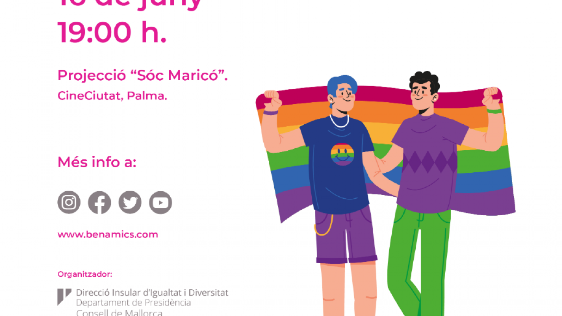 ORGULLO x BEN AMICS: SÓC MARICÓ