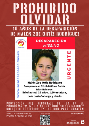 Memoria negra. La desaparición de Malén Zoe Ortiz