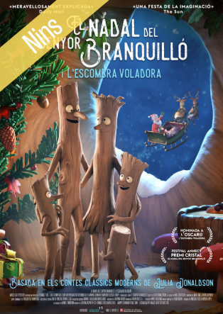 La Navidad del hombre rama y la escoba voladora