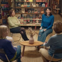 Proyección especial de Cien libros juntas.