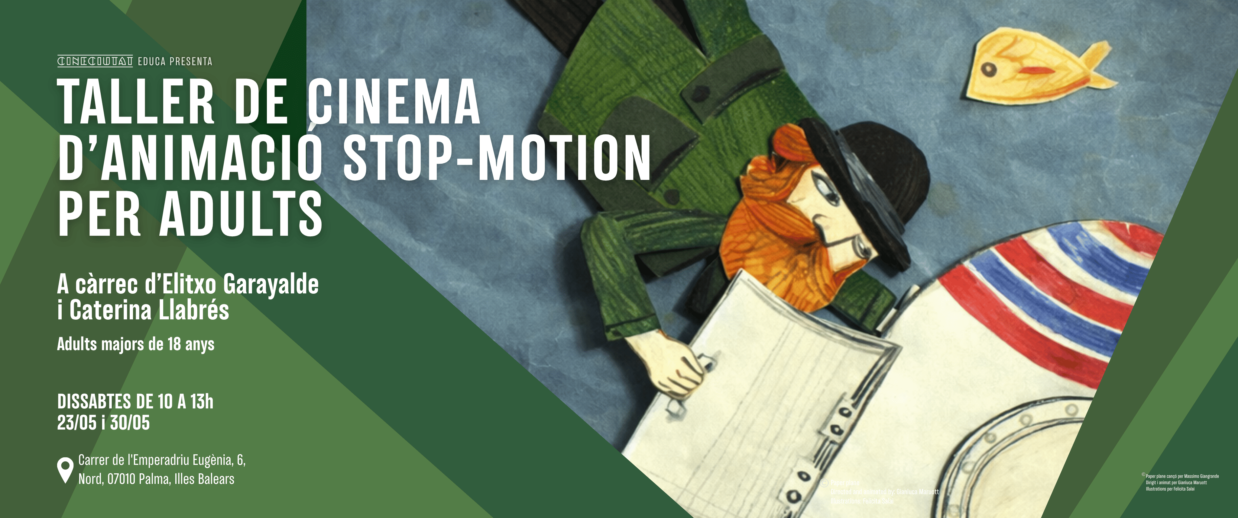 Taller de stop-motion para adultos
